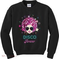 70s Music Disco Forever Costume Kids Sweatshirt thumb 0