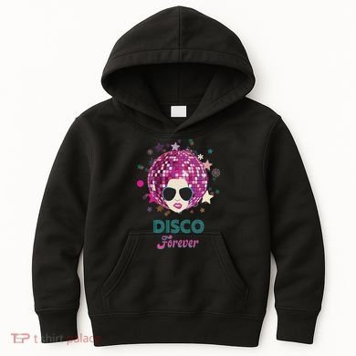 70s Music Disco Forever Costume Kids Hoodie