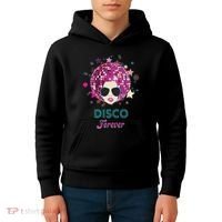 70s Music Disco Forever Costume Kids Hoodie thumb 4