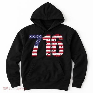 716 New York Area Code Hoodie