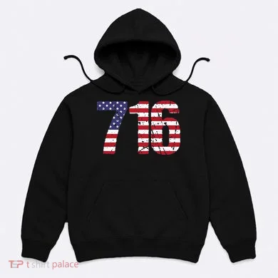 716 New York Area Code Hoodie