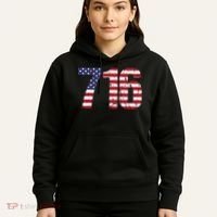 716 New York Area Code Hoodie thumb 5