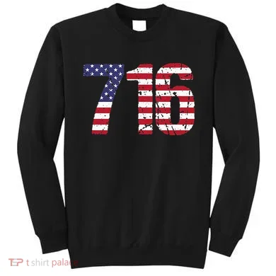 716 New York Area Code Sweatshirt