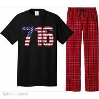716 New York Area Code Pajama Set thumb 0