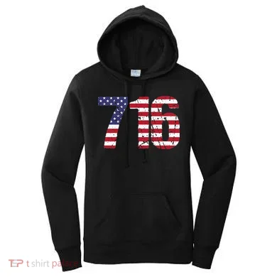 716 New York Area Code Women's Hoodie