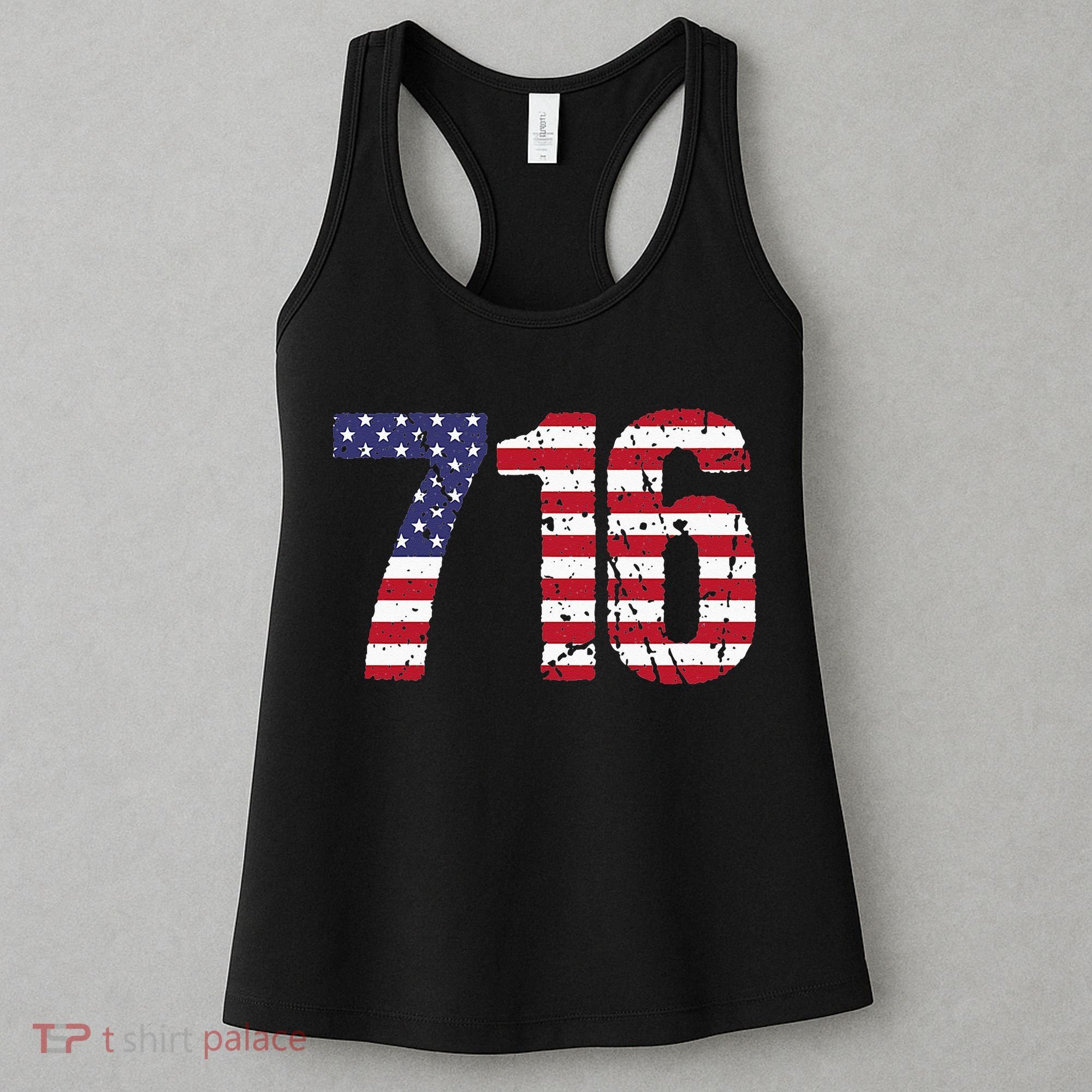 716 New York Area Code Women's Tank Top