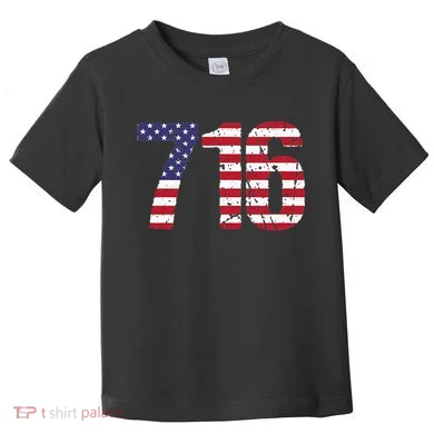 716 New York Area Code Toddler T-Shirt