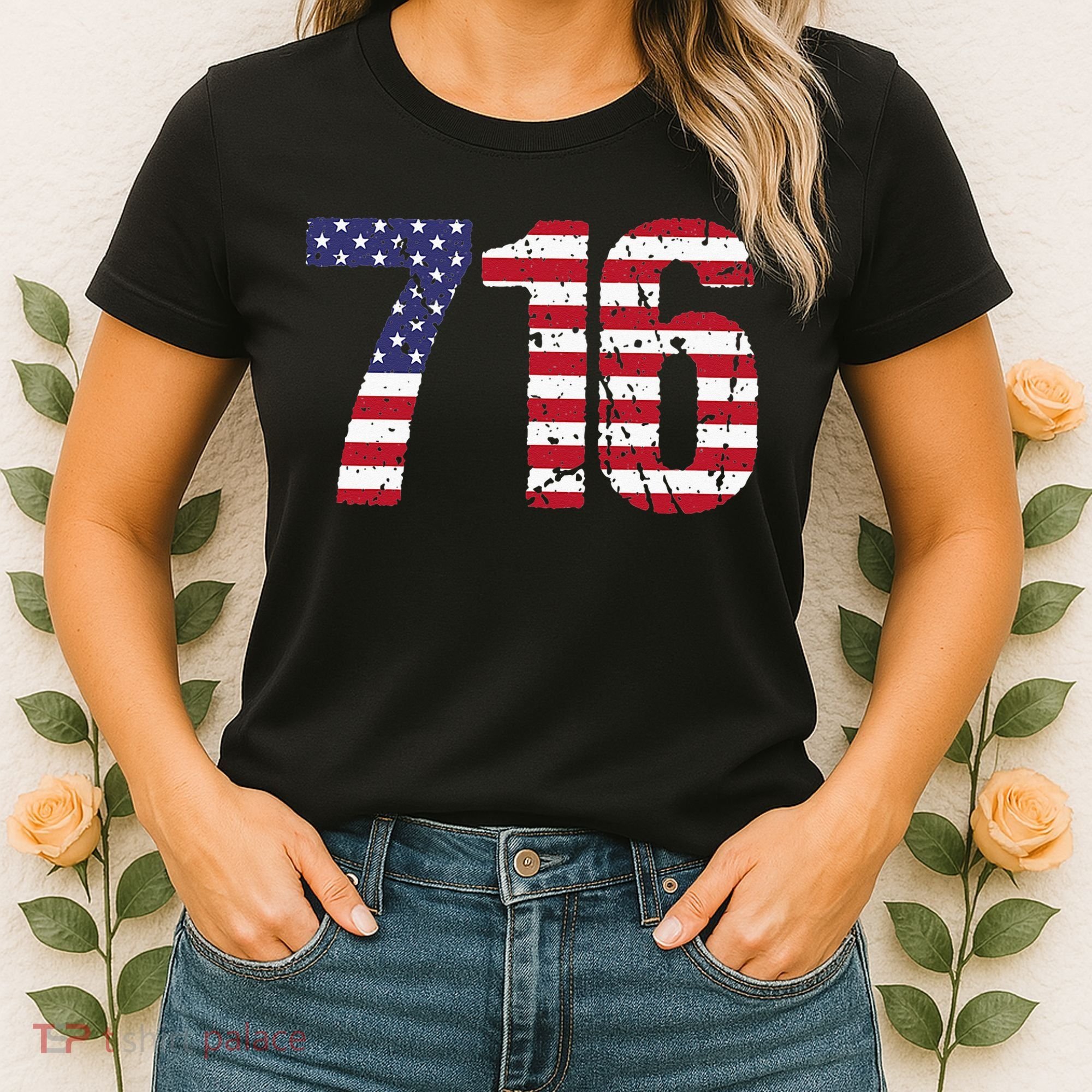 716 New York Area Code Women's T-Shirt