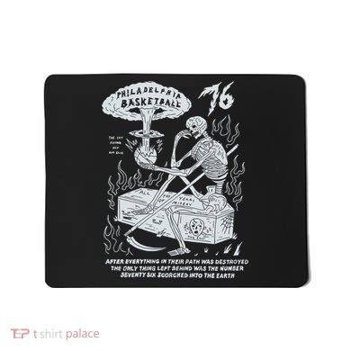 76 Philadelphia Basketball After Everything In Their Path Was Destroyed Mousepad