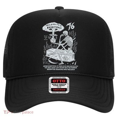 76 Philadelphia Basketball After Everything In Their Path Was Destroyed Hat