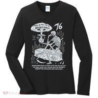 76 Philadelphia Basketball After Everything In Their Path Was Destroyed Women's Long Sleeve Shirt thumb 0