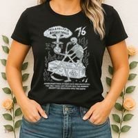 76 Philadelphia Basketball After Everything In Their Path Was Destroyed Women's T-Shirt thumb 2