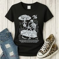 76 Philadelphia Basketball After Everything In Their Path Was Destroyed Women's T-Shirt thumb 3