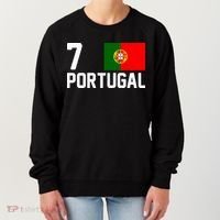 7 Portugal Flag Jersey Soccer Women's Sweatshirt thumb 0
