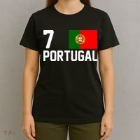 7 Portugal Flag Jersey Soccer T-Shirt thumb 4