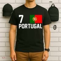 7 Portugal Flag Jersey Soccer T-Shirt thumb 6