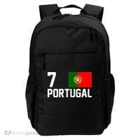 7 Portugal Flag Jersey Soccer Backpack thumb 0