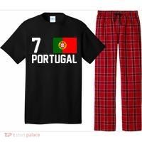 7 Portugal Flag Jersey Soccer Pajama Set thumb 0