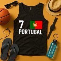 7 Portugal Flag Jersey Soccer Tank Top thumb 4