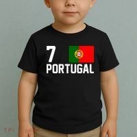 7 Portugal Flag Jersey Soccer Toddler T-Shirt thumb 2