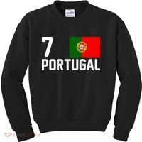 7 Portugal Flag Jersey Soccer Kids Sweatshirt thumb 0