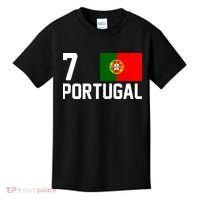 7 Portugal Flag Jersey Soccer Kids T-Shirt thumb 0