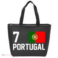 7 Portugal Flag Jersey Soccer Tote Bag thumb 0