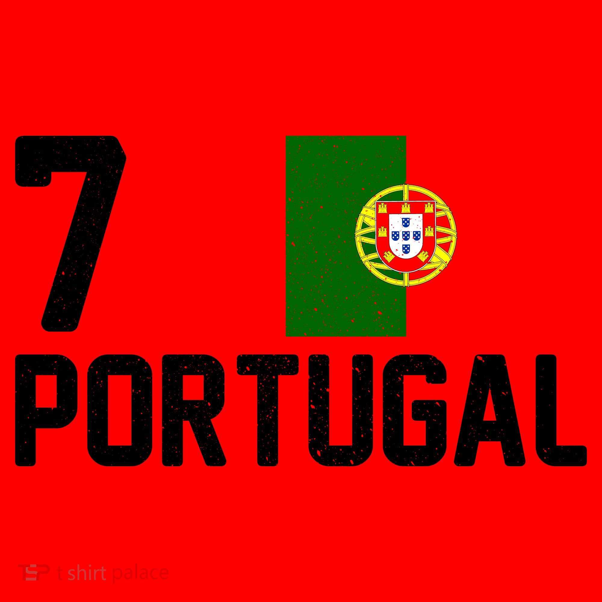 7 Portugal Flag Jersey Soccer Santa Hat