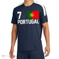 7 Portugal Flag Jersey Soccer Sport-Tek Competitor United Soccer Jersey thumb 0