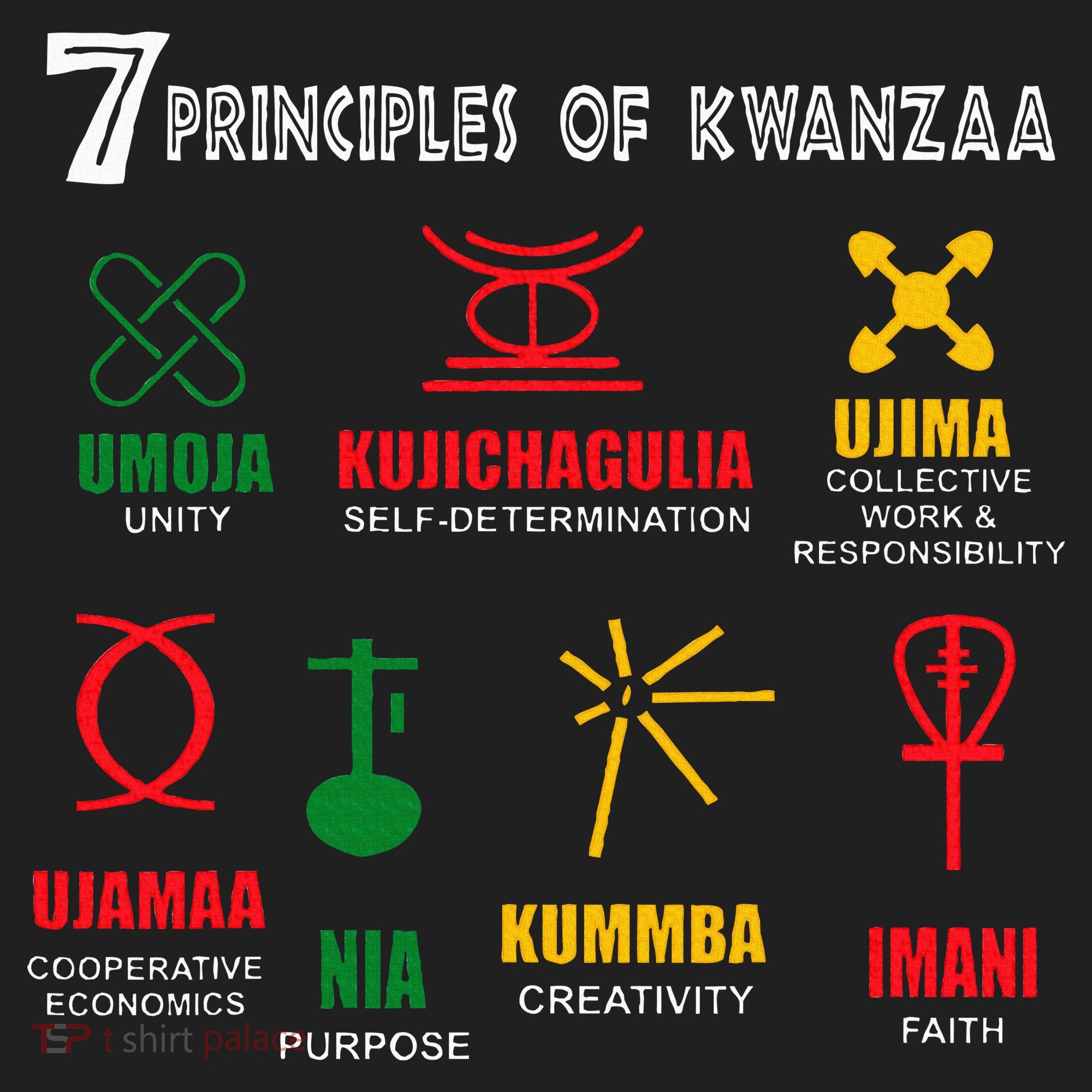 7 Principles Of Kwanzaa Women's Sweatshirt