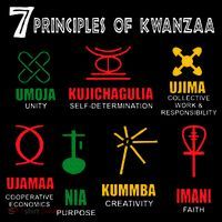 7 Principles Of Kwanzaa Sweatshirt thumb 3