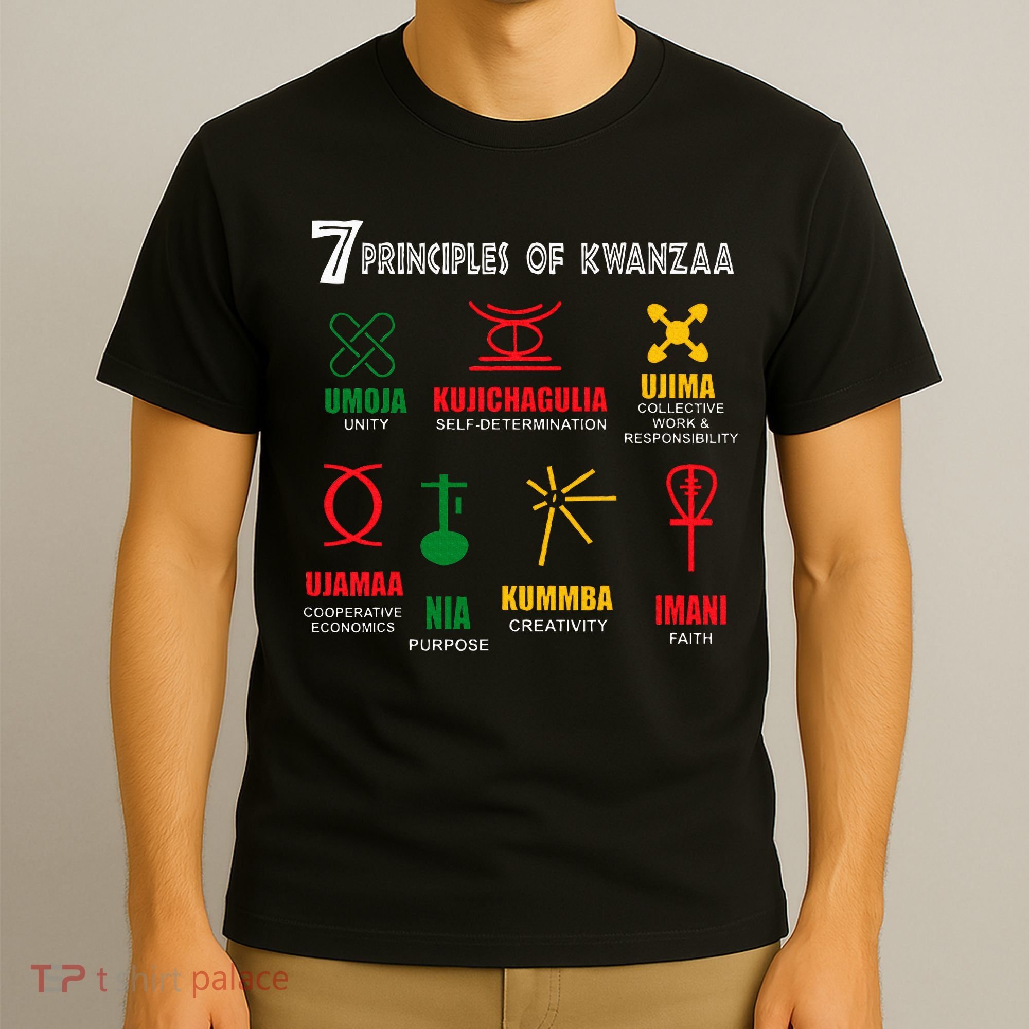 7 Principles Of Kwanzaa T-Shirt