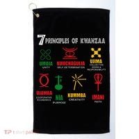 7 Principles Of Kwanzaa Golf Towel thumb 0
