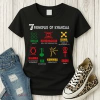 7 Principles Of Kwanzaa Women's T-Shirt thumb 3