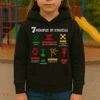 7 Principles Of Kwanzaa Kids Hoodie thumb 3
