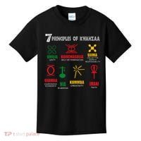 7 Principles Of Kwanzaa Kids T-Shirt thumb 0