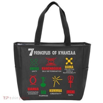 7 Principles Of Kwanzaa Tote Bag