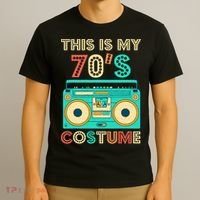 70s Party This Is My 70s Costume 1970s Retro Vintage T-Shirt thumb 3