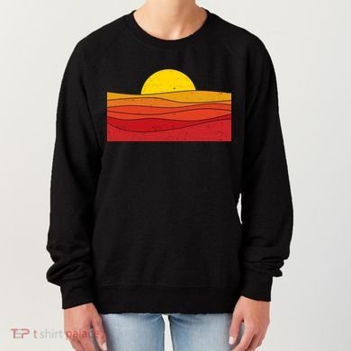 70s Retro Vintage Sunset Women's Sweatshirt