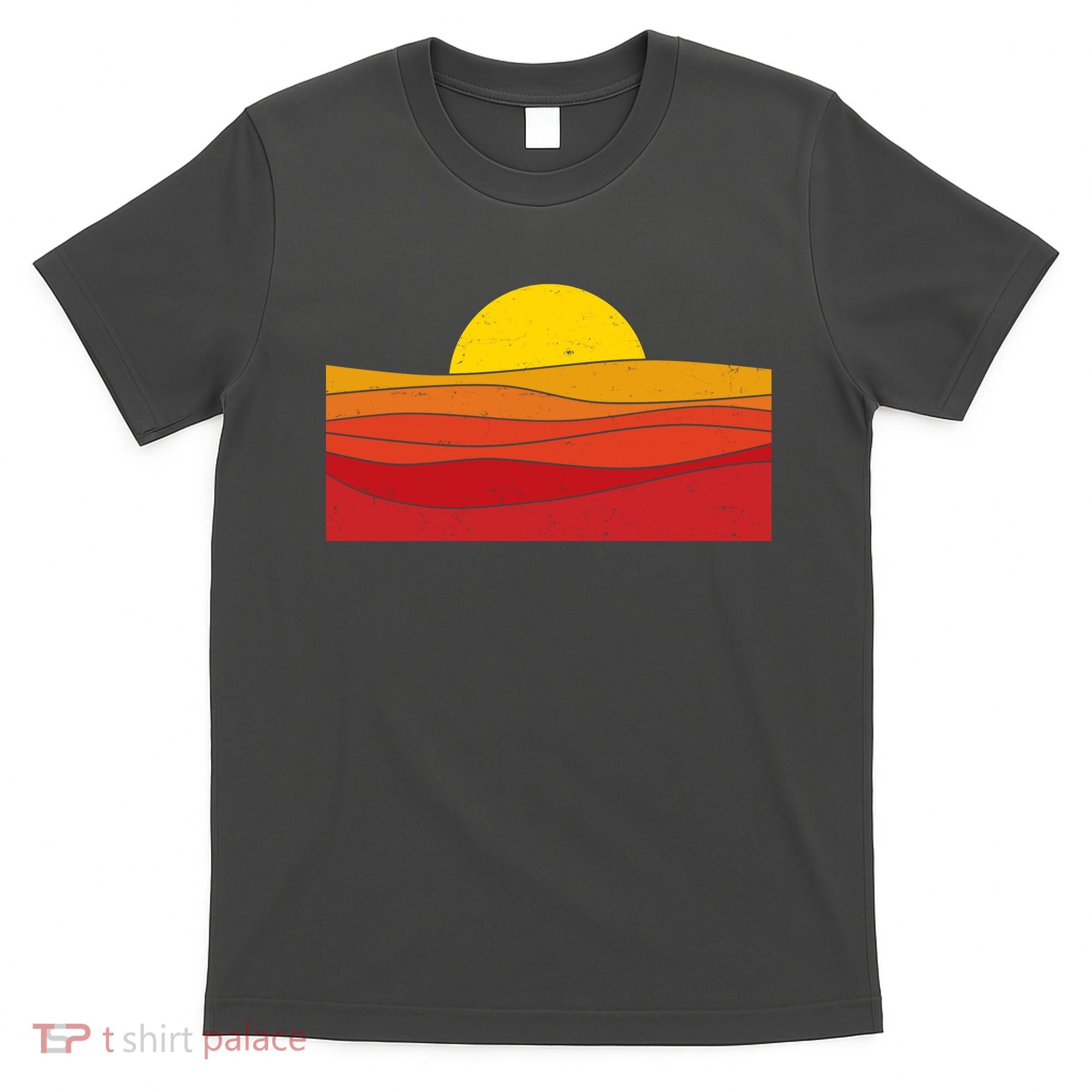 70s Retro Vintage Sunset T-Shirt