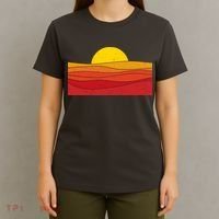 70s Retro Vintage Sunset T-Shirt thumb 4