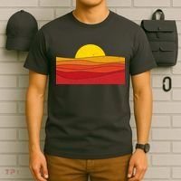 70s Retro Vintage Sunset T-Shirt thumb 6