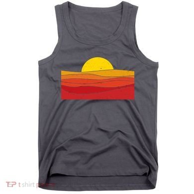 70s Retro Vintage Sunset Tank Top