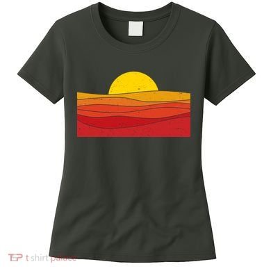 70s Retro Vintage Sunset Women's T-Shirt