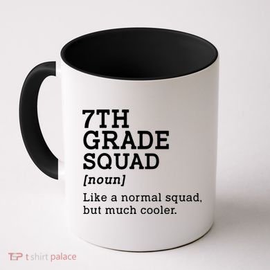 7th Seventh Grade Squad Student Teacher Back To School Gift Coffee Mug