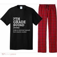 7th Seventh Grade Squad Student Teacher Back To School Gift Pajama Set thumb 0