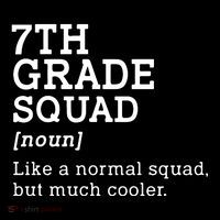 7th Seventh Grade Squad Student Teacher Back To School Gift Ornament thumb 1
