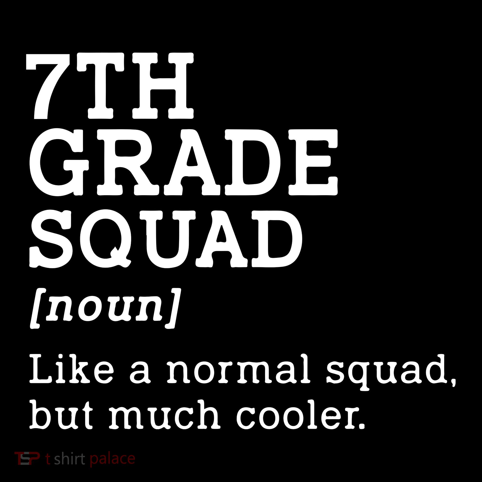7th Seventh Grade Squad Student Teacher Back To School Gift Ornament