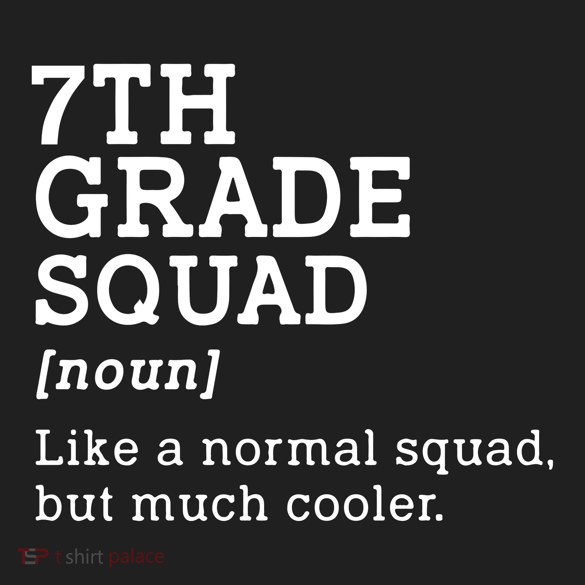7th Seventh Grade Squad Student Teacher Back To School Gift Golf Towel