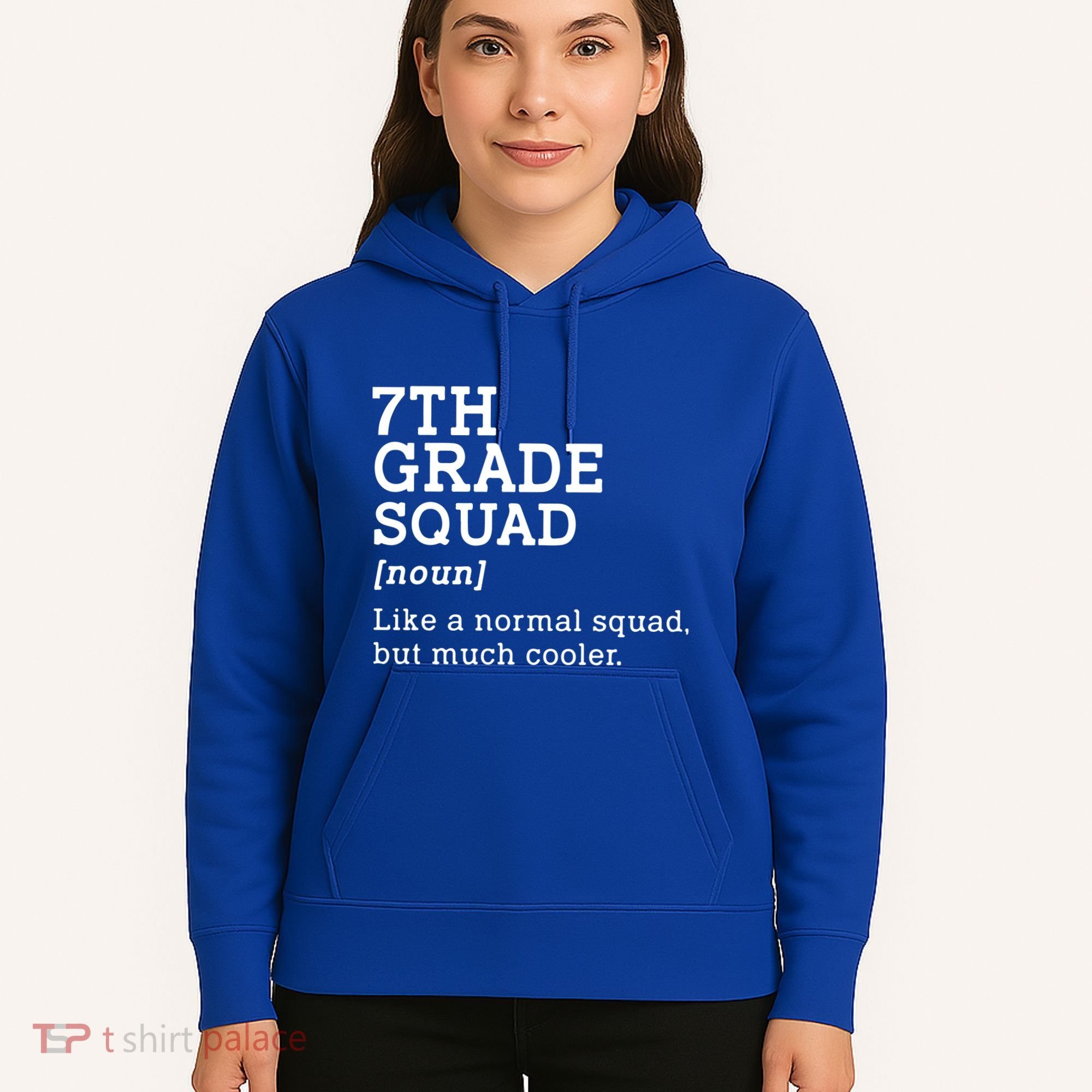 7th Seventh Grade Squad Student Teacher Back To School Gift Hoodie